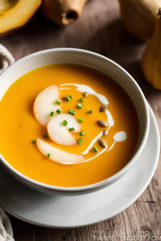 Butternut Squash and Pear Soup Recipe - Zynahz Butternut Squash and Pear Soup Recipe - Zynahz