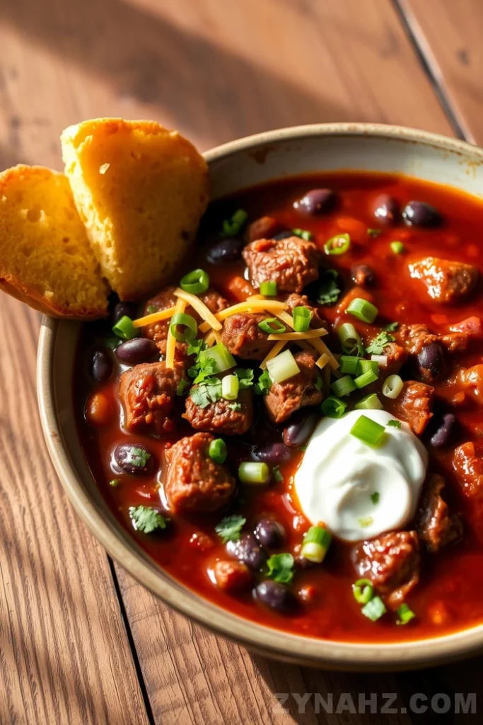Venison and Black Bean Chili Recipe - Zynahz Venison and Black Bean Chili Recipe - Zynahz