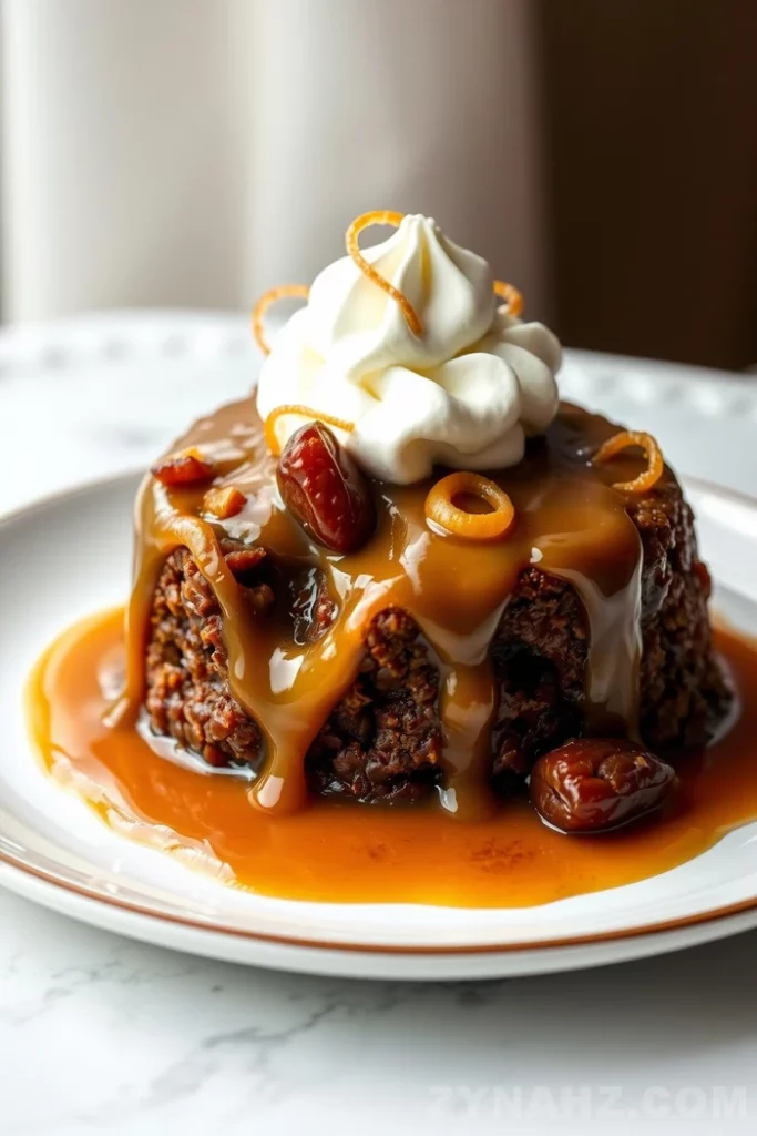 Sticky Toffee Pudding Recipe - Zynahz