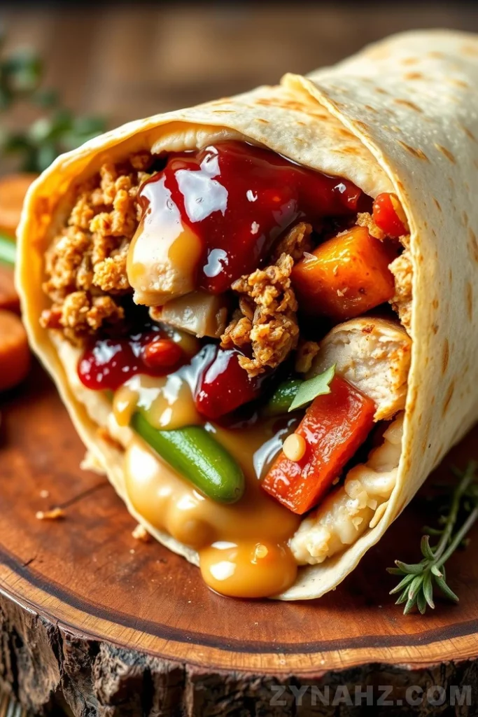 Thanksgiving Leftover Burrito Recipe - Zynahz Thanksgiving Leftover Burrito Recipe - Zynahz