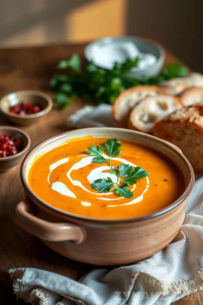 Spiced Carrot and Coconut Soup Recipe - Zynahz Spiced Carrot and Coconut Soup Recipe - Zynahz