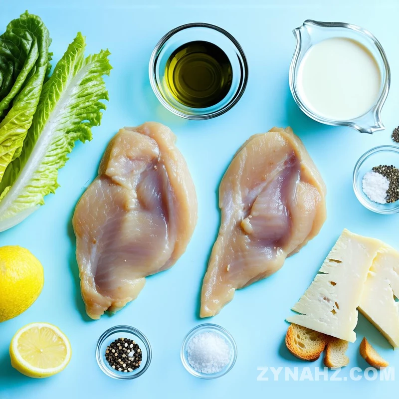 Grilled Chicken Caesar Salad Recipe - Zynahz Grilled Chicken Caesar Salad Recipe - Zynahz