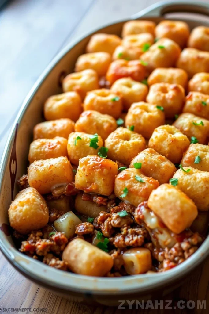 Sloppy Joe Tater Tot Casserole Recipe - Zynahz Sloppy Joe Tater Tot Casserole Recipe - Zynahz