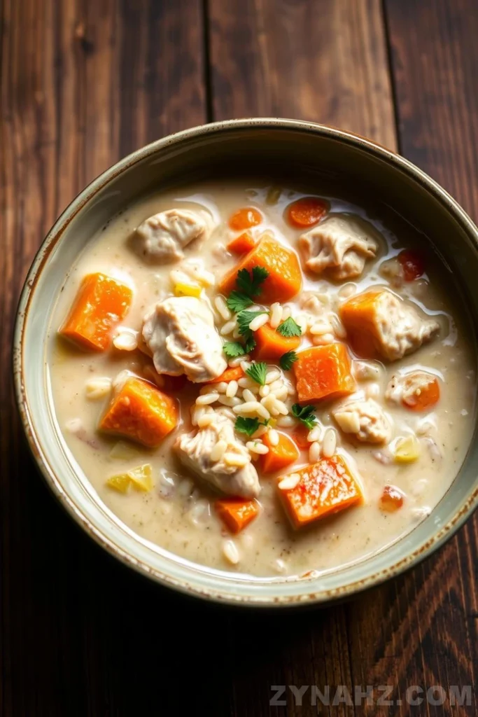 Creamy Chicken Wild Rice Soup with Carrots and Celery Recipe - Zynahz Creamy Chicken Wild Rice Soup with Carrots and Celery Recipe - Zynahz