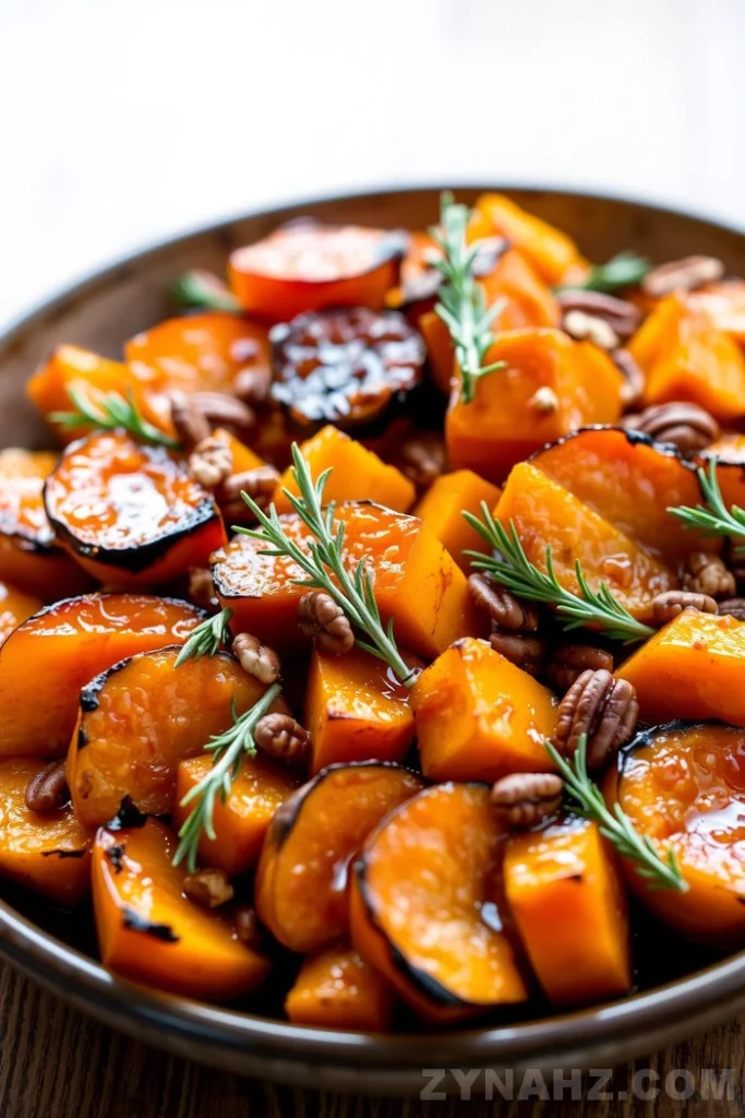 Honey Glazed Roasted Butternut Squash Recipe - Zynahz Honey Glazed Roasted Butternut Squash Recipe - Zynahz