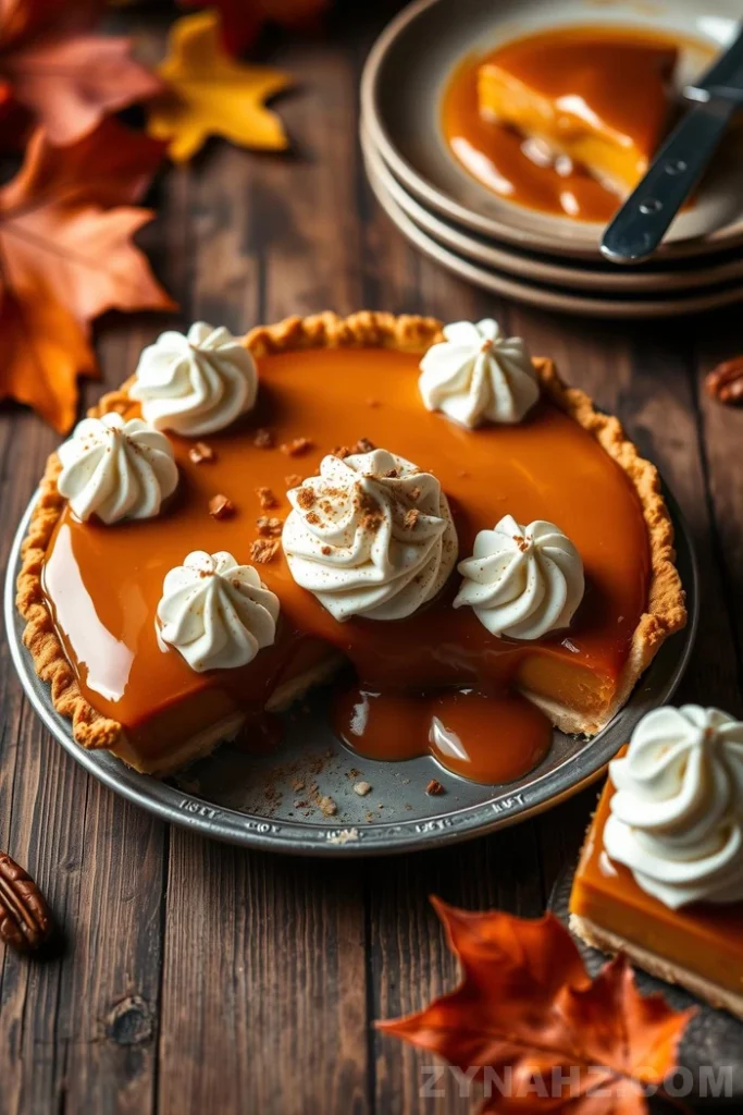 Pumpkin Caramel Pie Recipe - Zynahz Pumpkin Caramel Pie Recipe - Zynahz
