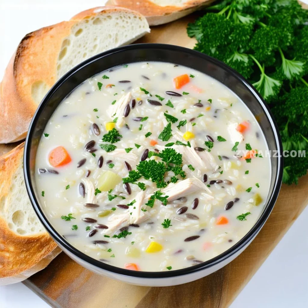 Creamy Chicken and Wild Rice Soup Recipe - Zynahz Creamy Chicken and Wild Rice Soup Recipe - Zynahz