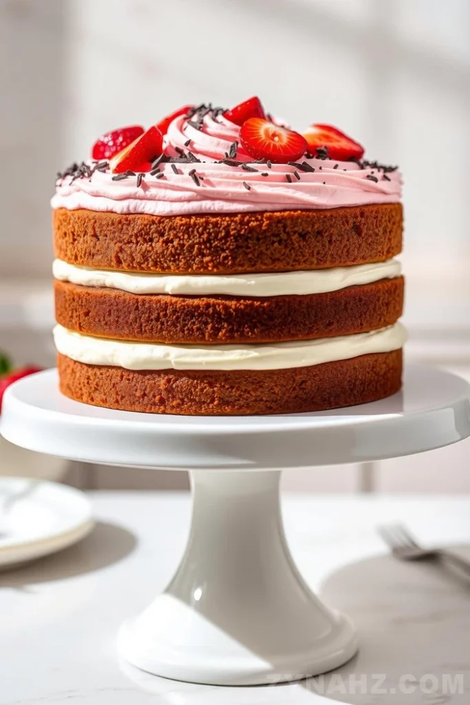Sugar-Free Neapolitan Cake Recipe - Zynahz Sugar-Free Neapolitan Cake Recipe - Zynahz