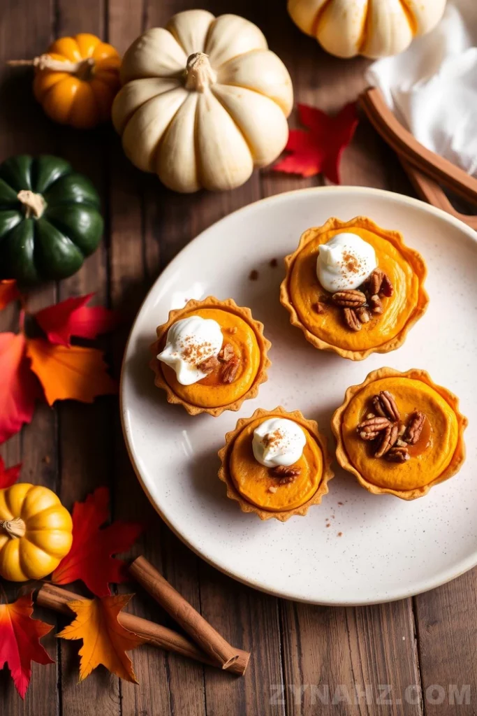 Pumpkin Mousse Tarts Recipe - Zynahz Pumpkin Mousse Tarts Recipe - Zynahz
