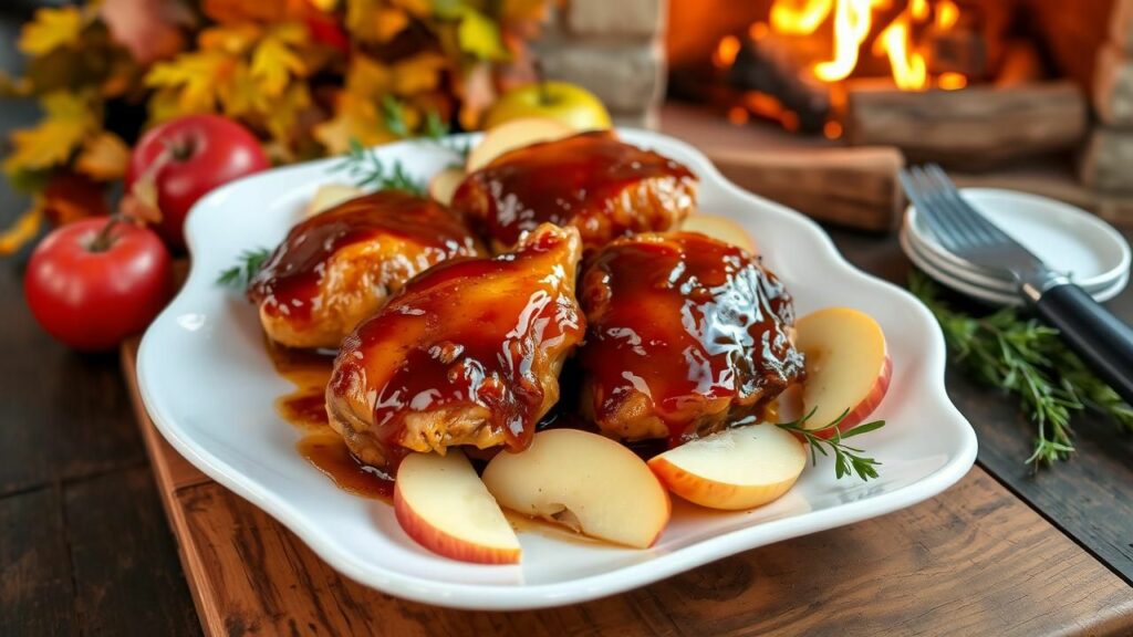 Apple Cider Glazed Chicken Recipe