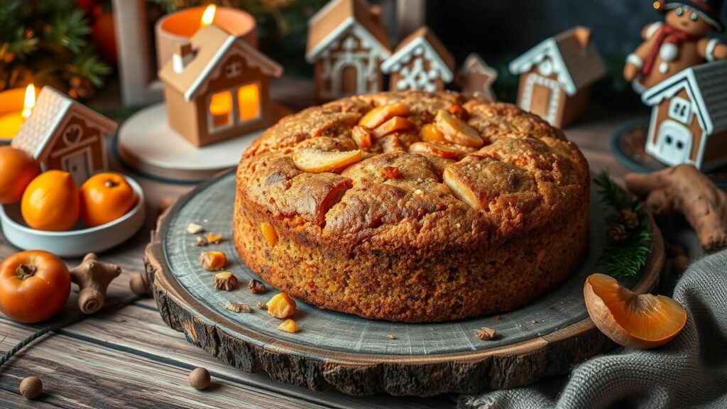 Apricot and Ginger Fruitcake Recipe
