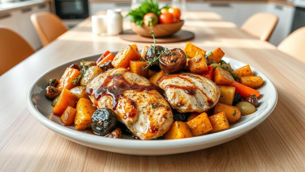 Balsamic Chicken and Veggies Recipe