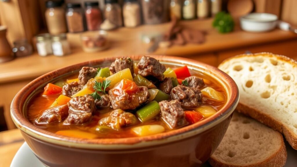 Beef and Veggie Stew Recipe