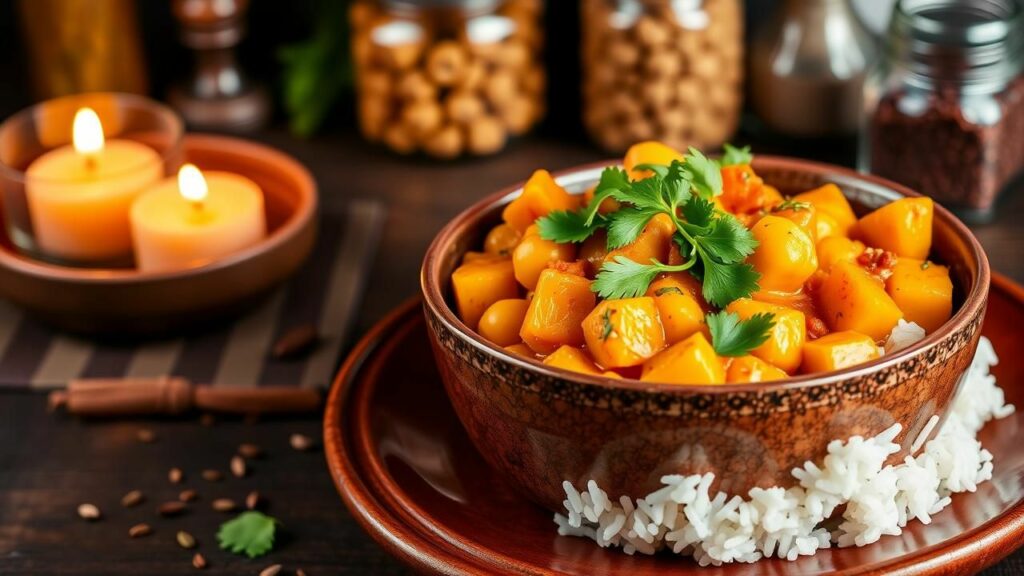 Butternut Squash and Chickpea Curry Recipe