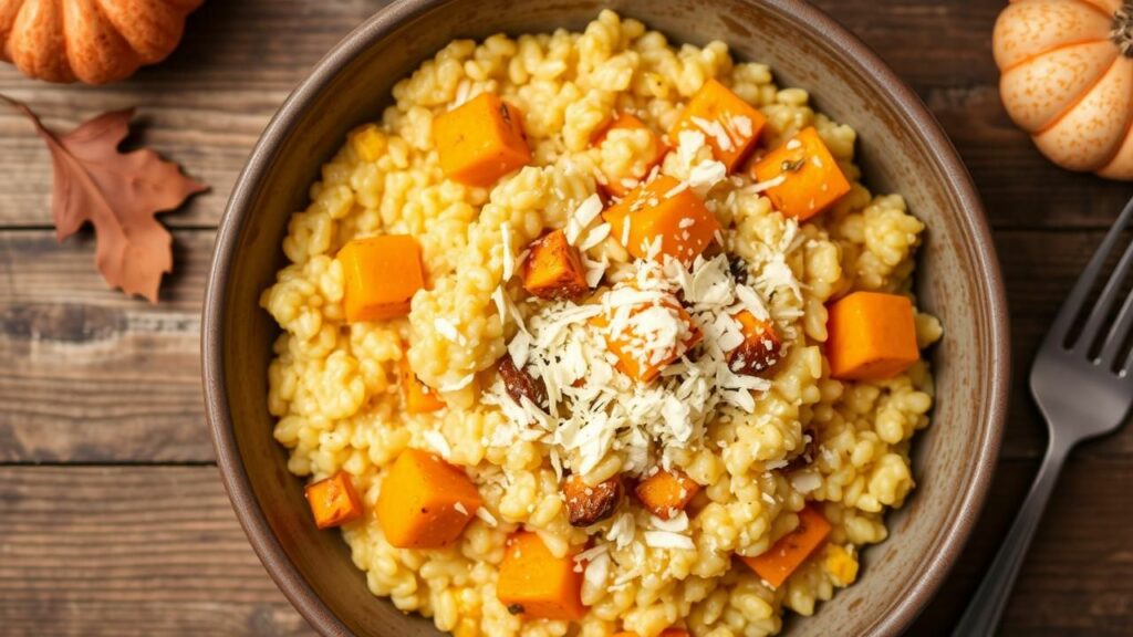 Butternut Squash and Parmesan Risotto Recipe