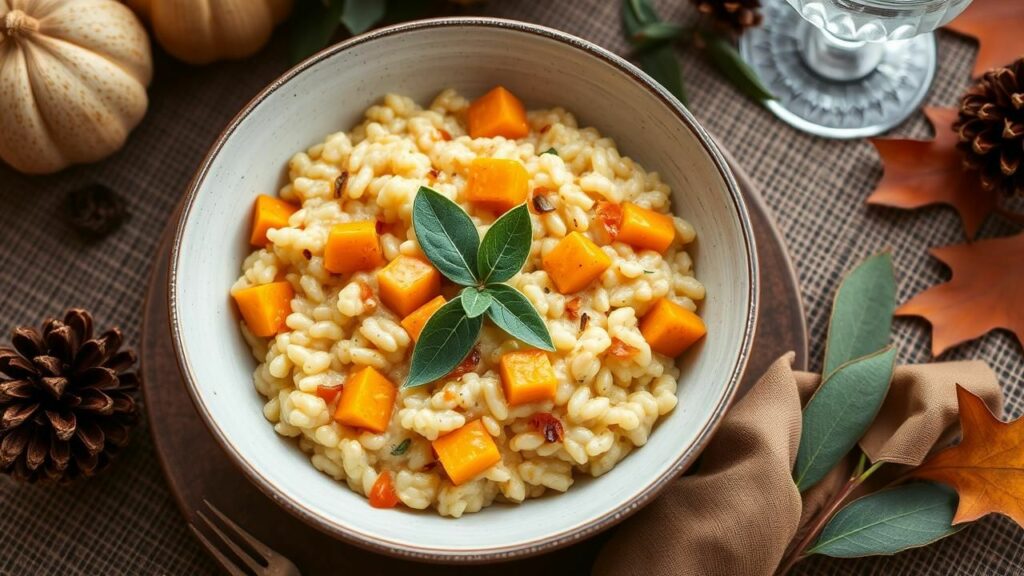 Butternut Squash and Sage Risotto Recipe