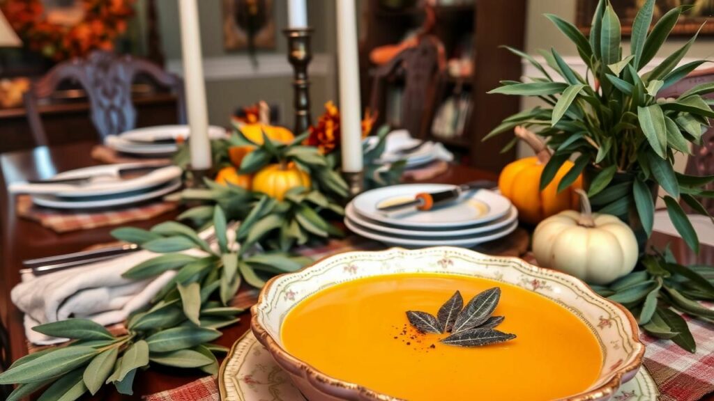 Butternut Squash and Sage Soup Recipe