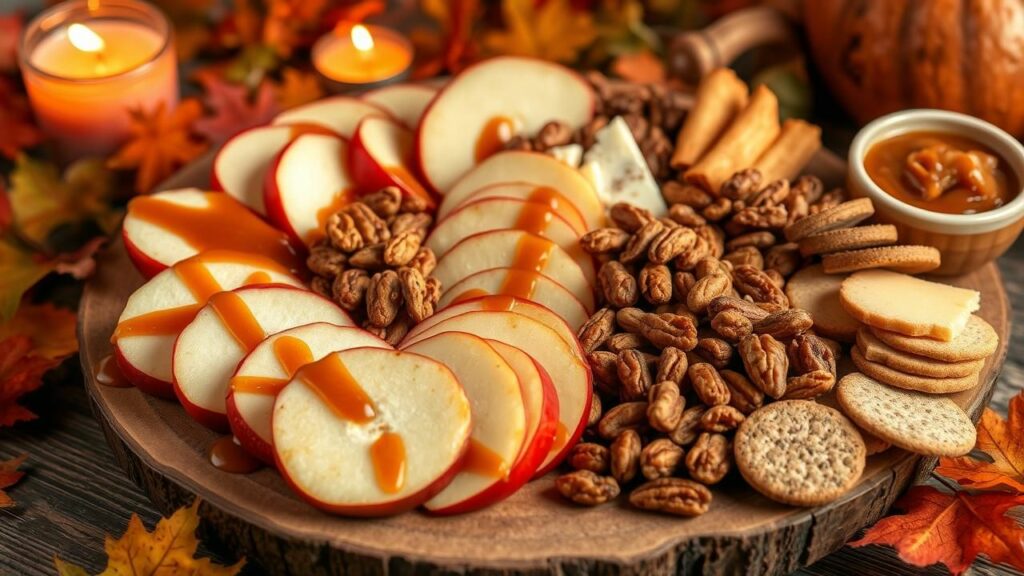 Caramel Apple Cheese Board Recipe