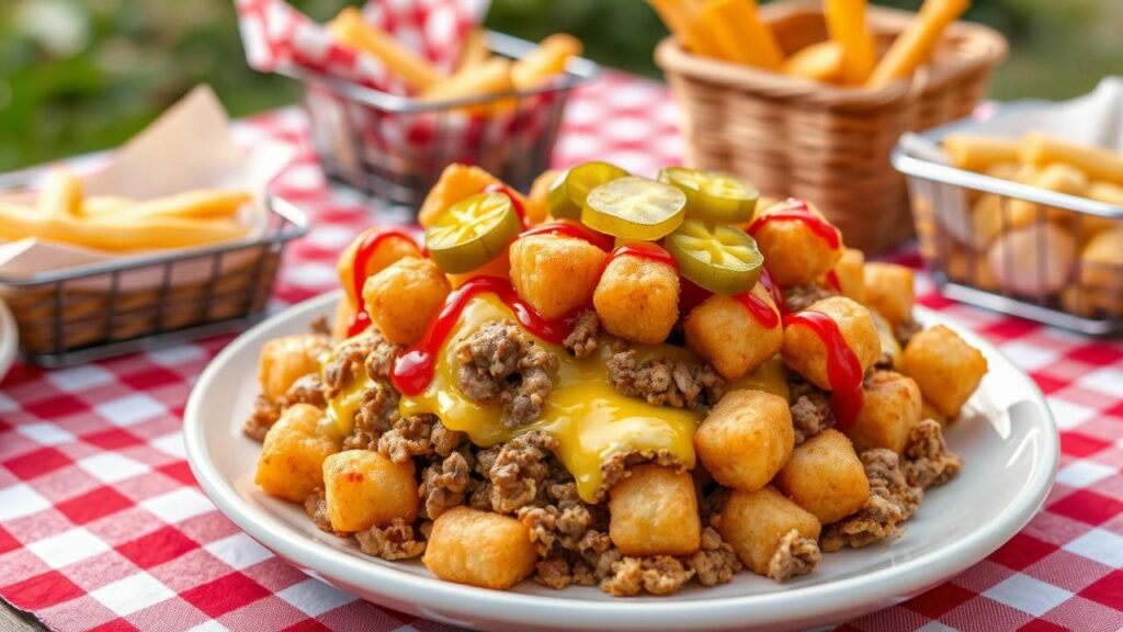 Cheeseburger Tater Tot Casserole Recipe