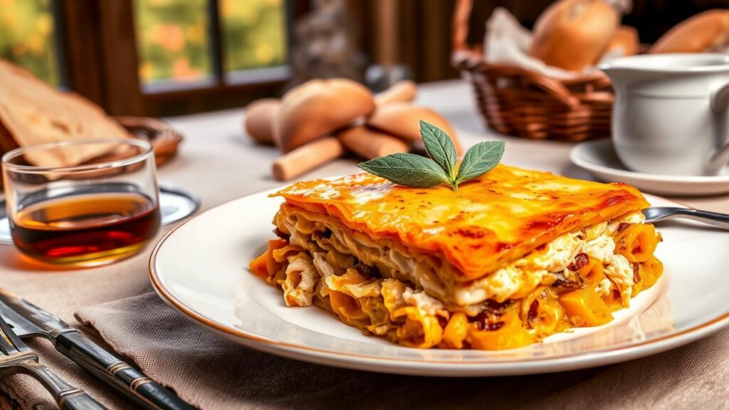 Chicken and Butternut Squash Lasagna Recipe
