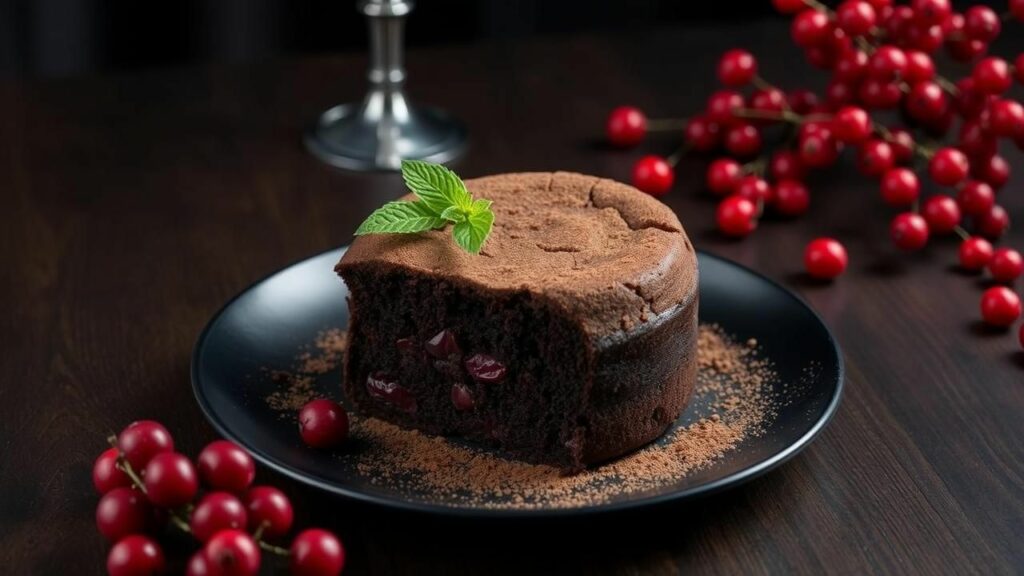 Chocolate Cherry Fruitcake Recipe