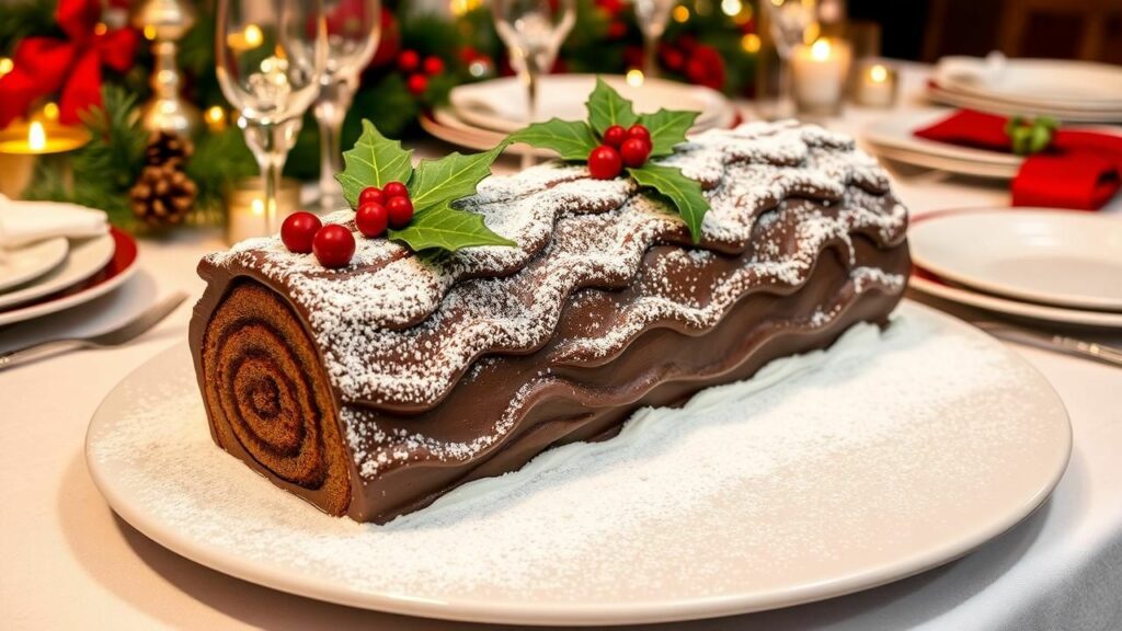 Chocolate Yule Log Recipe