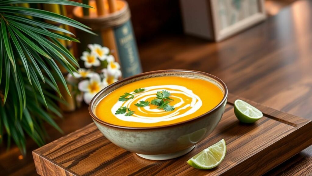 Coconut Curry Butternut Squash Soup Recipe