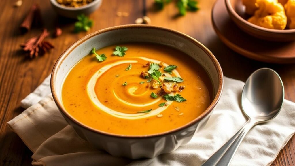 Curried Cauliflower Soup Recipe