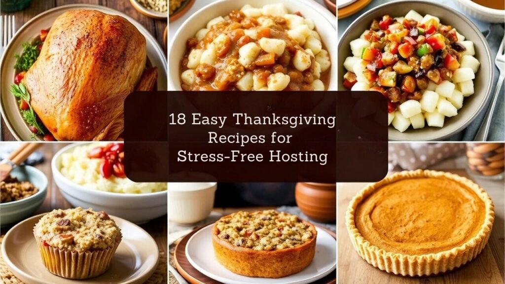 Easy Thanksgiving Recipes for Stress-Free Hosting