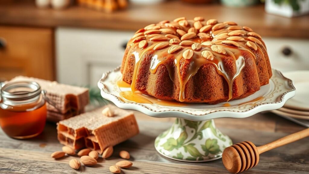 Honey Almond Fruitcake Recipe