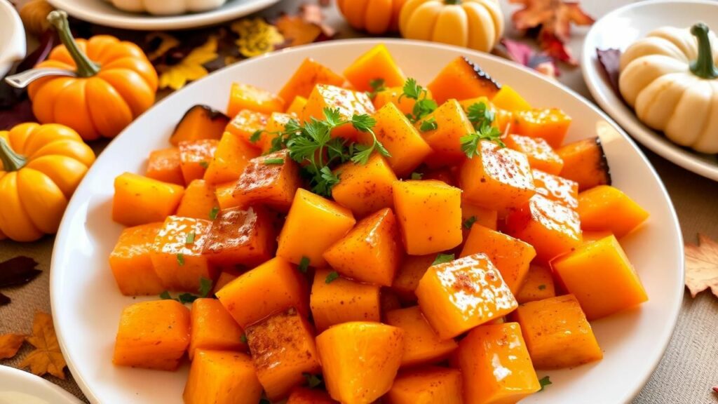 Honey Glazed Roasted Butternut Squash Recipe