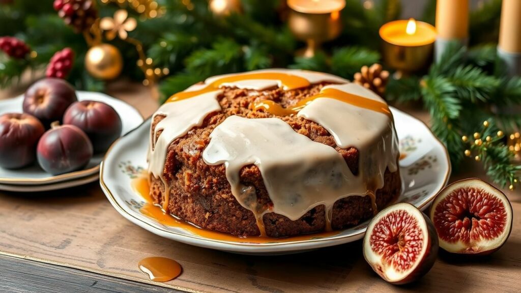 Honey and Fig Fruitcake Recipe