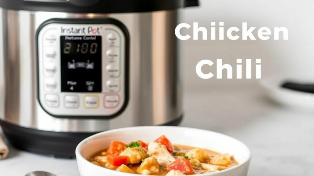 Instant Pot White Chicken Chili Recipe