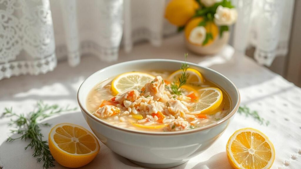 Lemon Chicken Wild Rice Soup Recipe