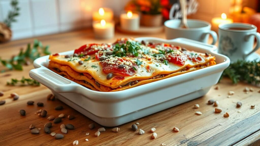 Lentil and Butternut Squash Lasagna Recipe
