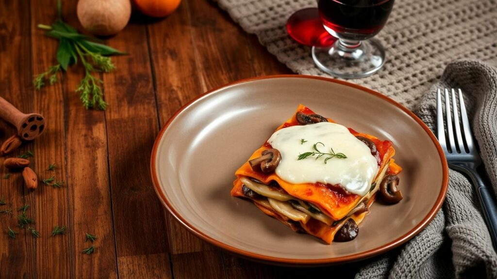 Mushroom and Butternut Squash Lasagna Recipe
