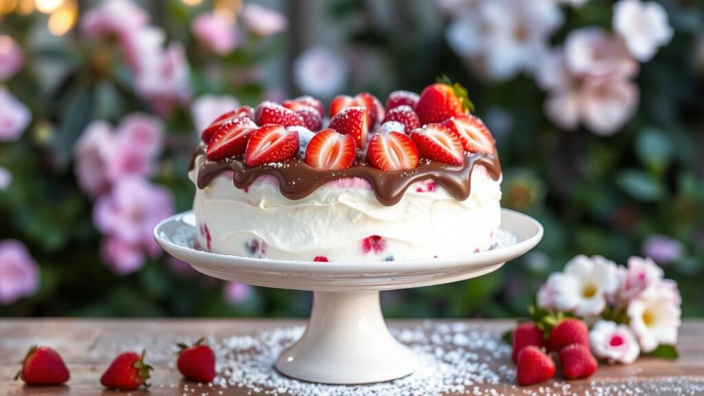 Neapolitan Angel Food Cake Recipe