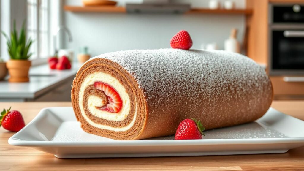 Neapolitan Cake Roll Recipe