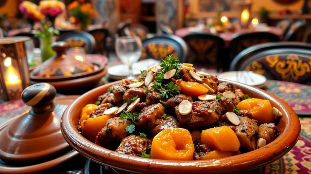Pheasant Tagine with Apricots Recipe