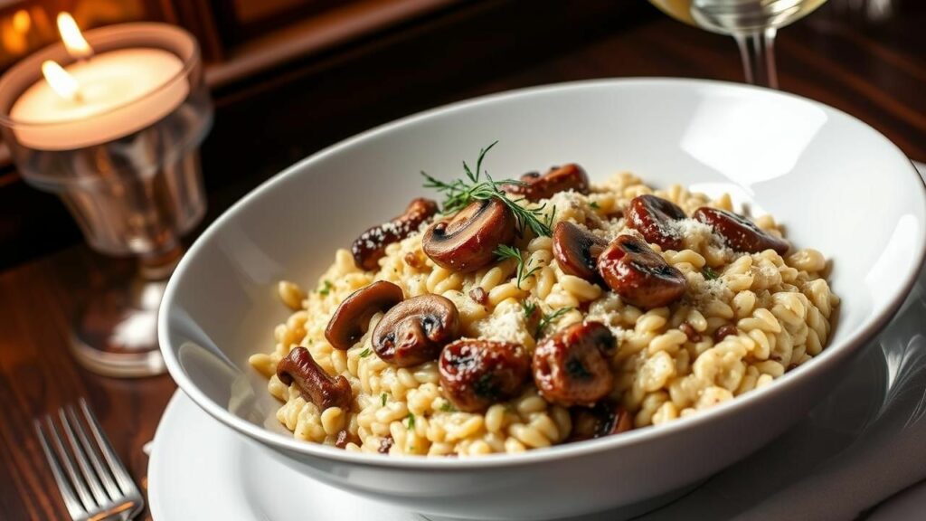 Pheasant and Mushroom Risotto Recipe