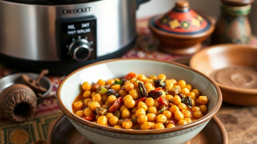 Slow Cooker Chickpea Tagine Recipe