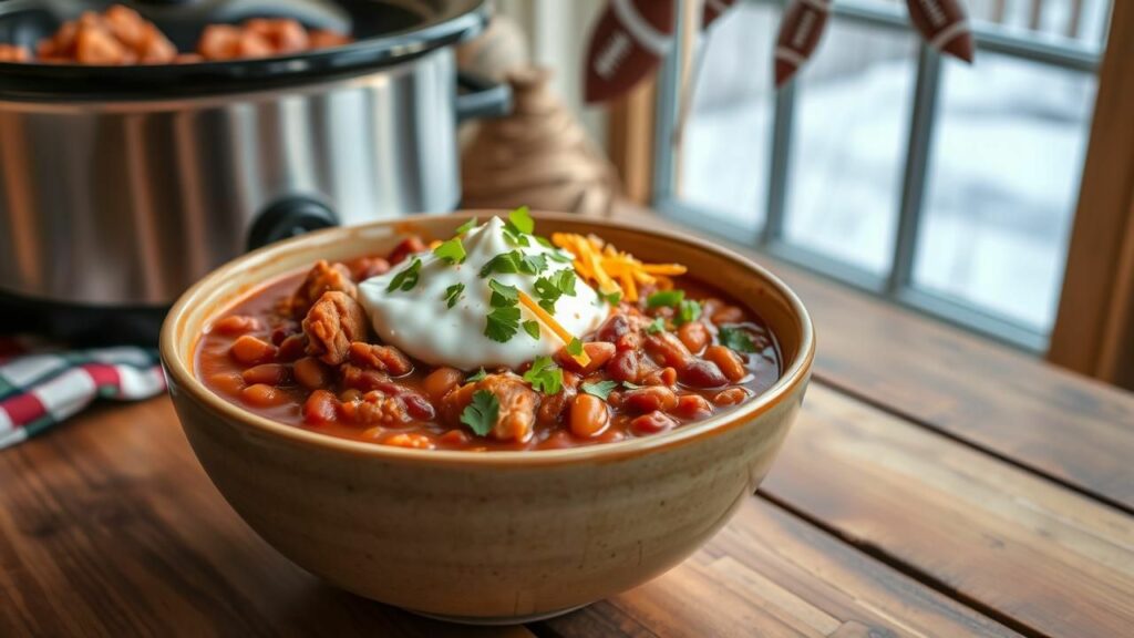 Slow-Cooker Pheasant Chili Recipe