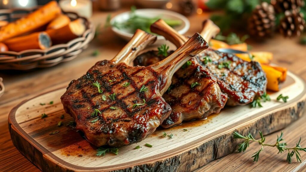 Spiced Lamb Chops Recipe