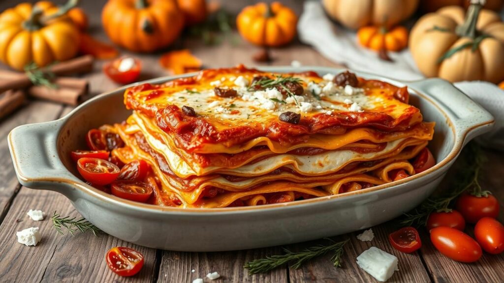 Sun-Dried Tomato and Butternut Squash Lasagna Recipe
