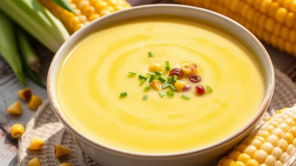 Sweet Corn Soup Recipe