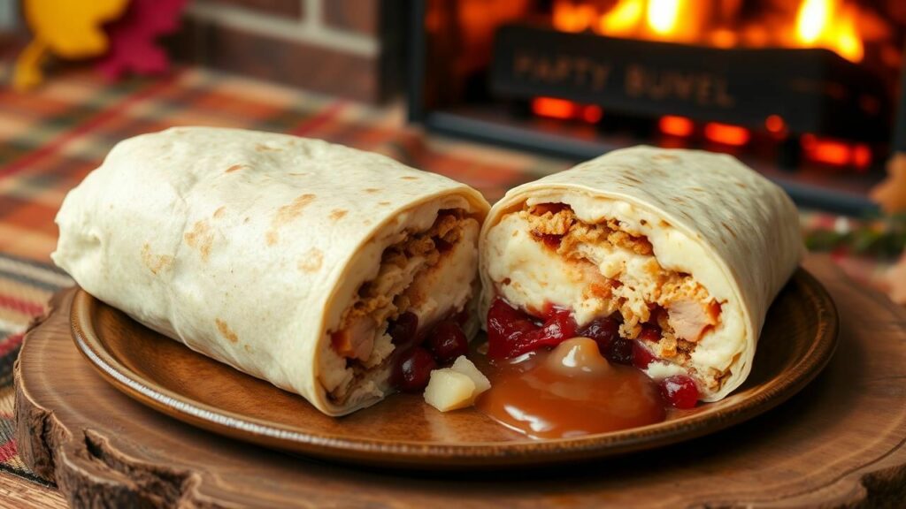Thanksgiving Leftover Burrito Recipe