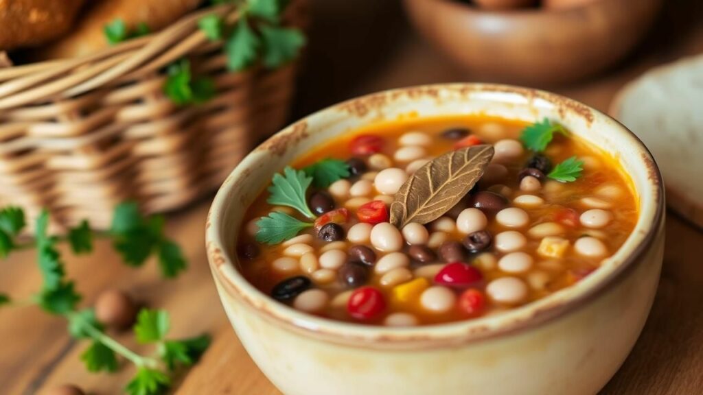 Three Bean Soup Recipe