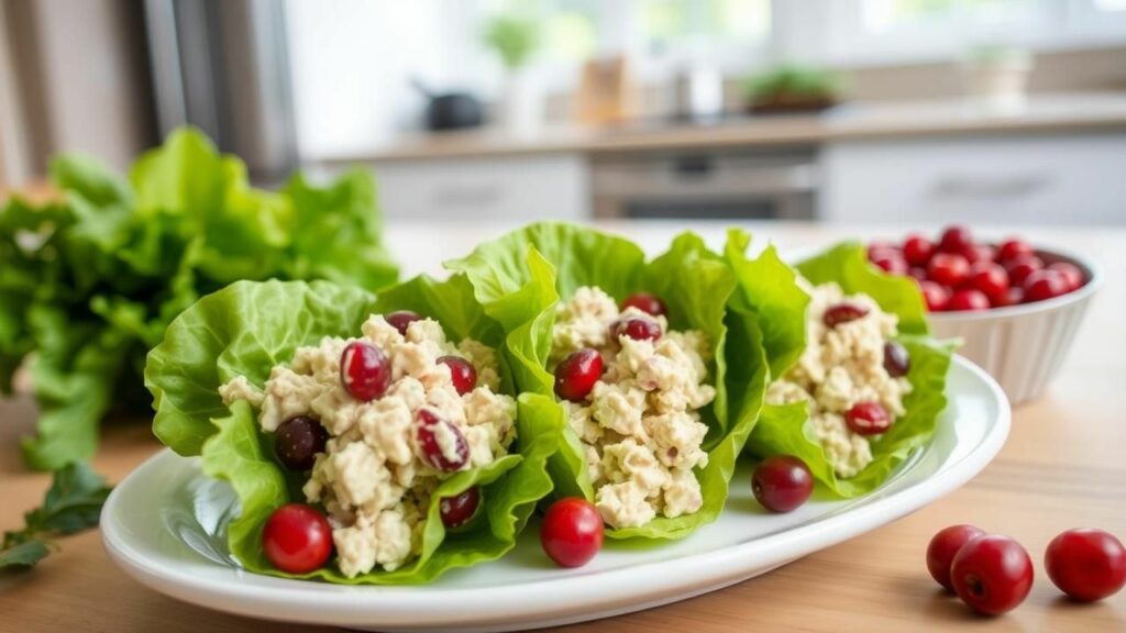 Turkey Salad Lettuce Wraps Recipe