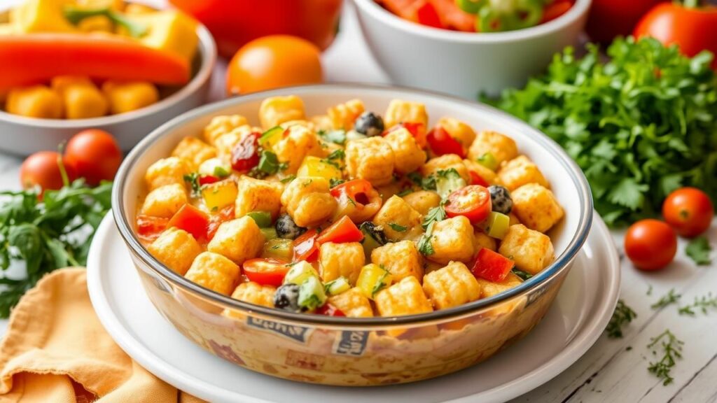 Veggie Lovers Tater Tot Casserole Recipe