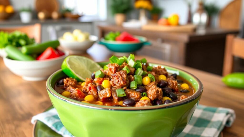 Venison Chili with Black Beans and Corn Recipe